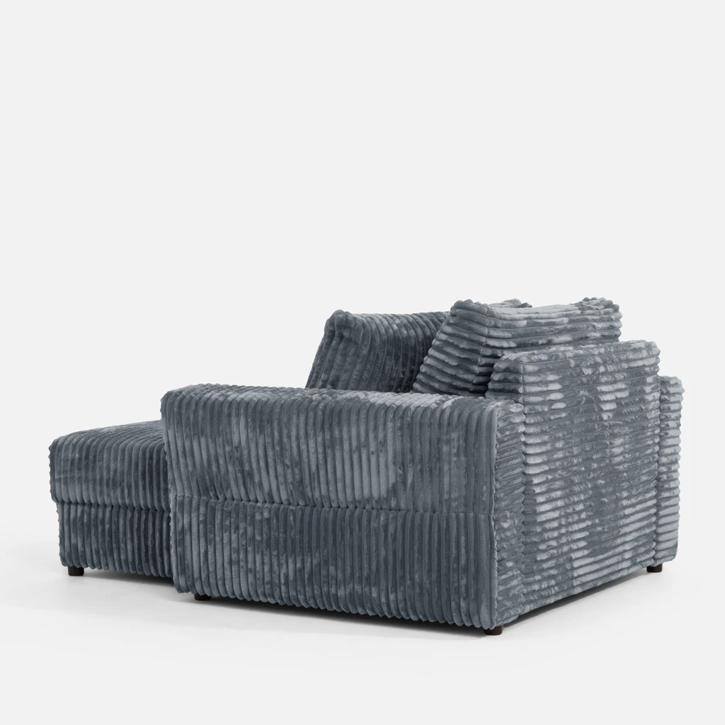 Křeslo loveseat šedé NOEMI