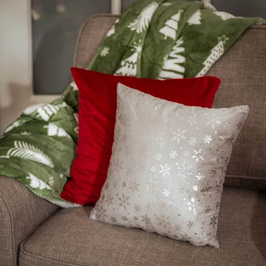 Dekorační povlak SNOWFLAKE 40x40 cm