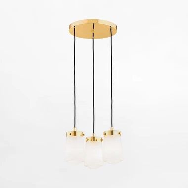 Mosazné závěsné svítidlo PASADENA 3