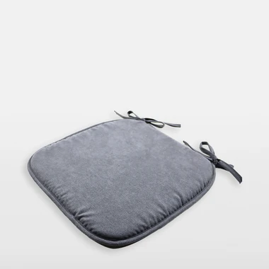 Podsedák na židli HARVEY 38x38 cm tmavě šedý