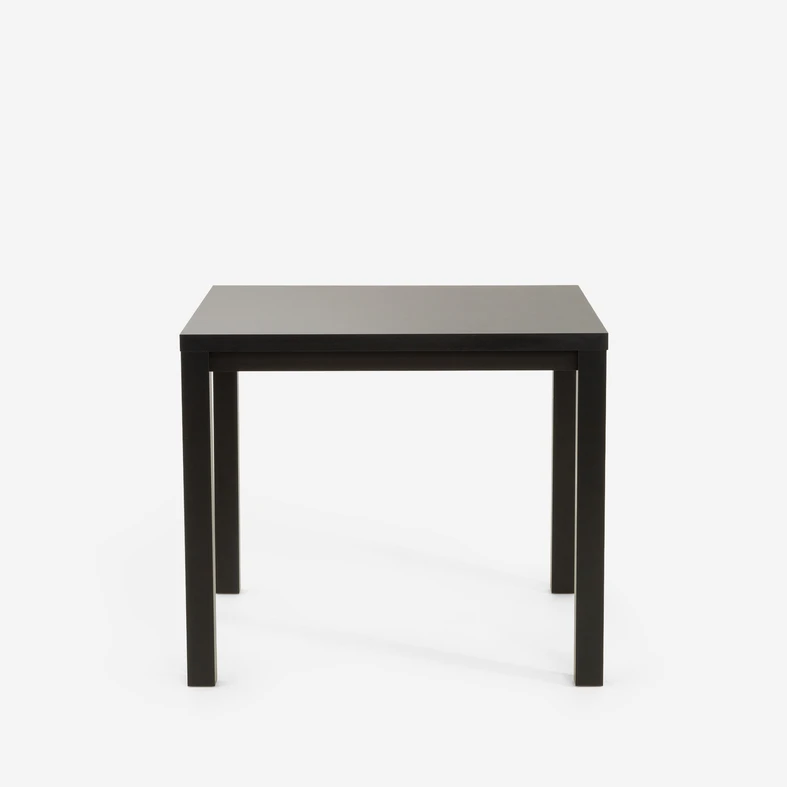 Malý stůl černý mat JUNI 90 cm