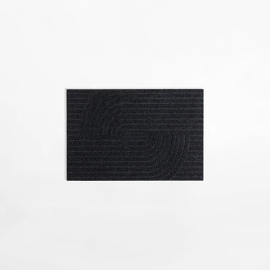 Rohožka na boty PRESS, černá, 40x60 cm