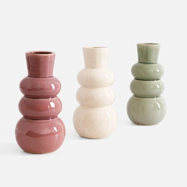 Keramická váza, 30 cm, MIX.