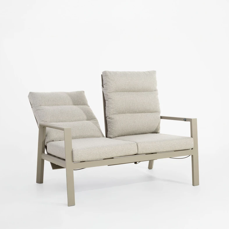 3místná zahradní pohovka s nastavitelným opěradlem NALANI