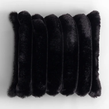 Povlak na polštář černý ELLE 45x45 cm