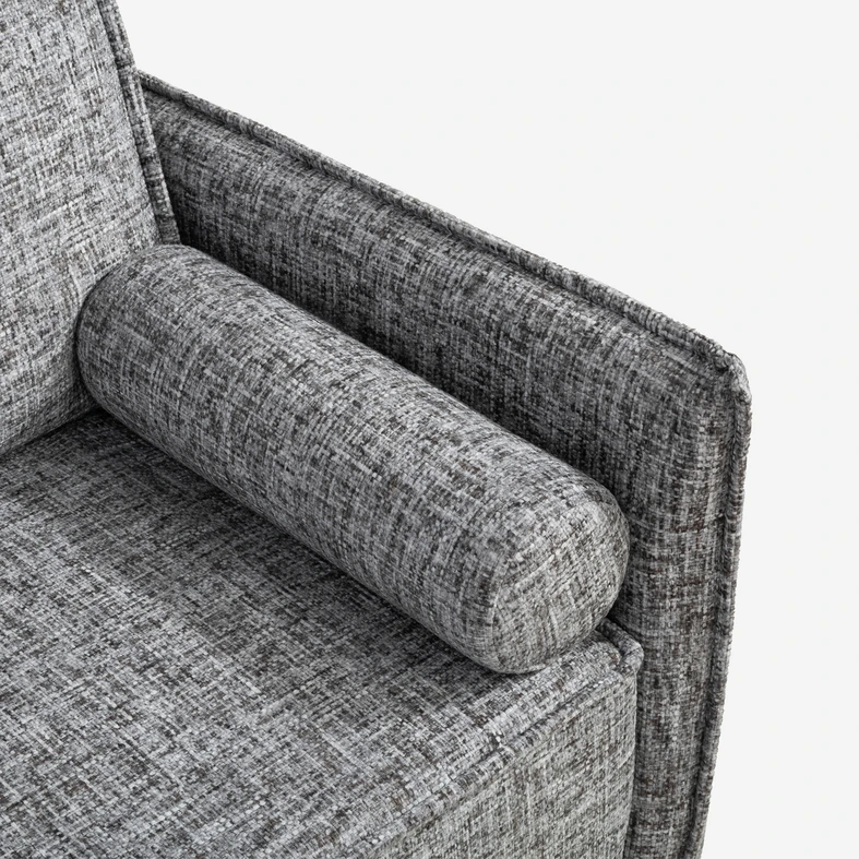 Třímístná rozkládací pohovka IRMINA šedá