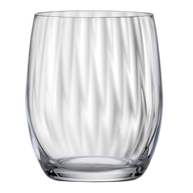 Sada 6 nízkých sklenic WATERFALL 300 ml