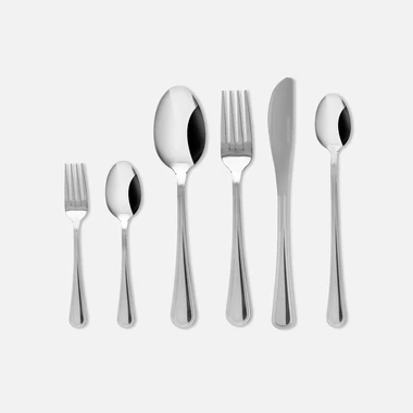 Stříbrná sada příborů LUCE, 24 dílů