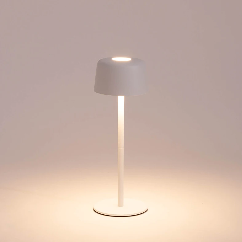 Wbudowane oświetlenie LED w lampie ma moc 2W, emituje strumień świetlny o wartości 80 lumenów.
