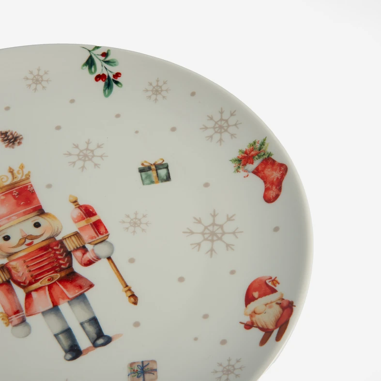 Talíř na sváteční oběd NUTCRACKER 26,5 cm