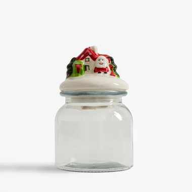 Skleněná nádoba DOMEČEK 650 ml