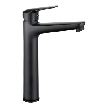 Umyvadlová baterie vysoká nero BORO