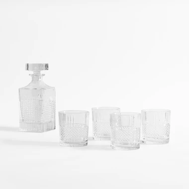 Sada na whisky CRISTAL - 5 dílů