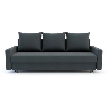 tmavě šedá rozkládací pohovka KELLY