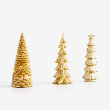 Dekorace LED vánoční stromeček 29 cm MIX