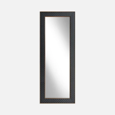 Zrcadlo v černém rámu 56x146 cm