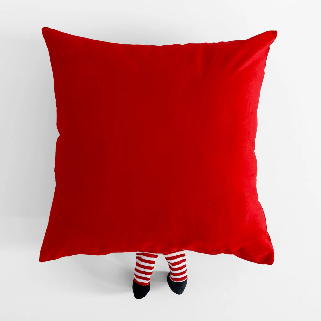 Vánoční povlak MICKY červený 45x45 cm