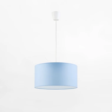 Modré závěsné svítidlo RONDO KIDS