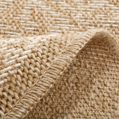 Venkovní koberec COMILLA, ornament, béžový, 120 cm