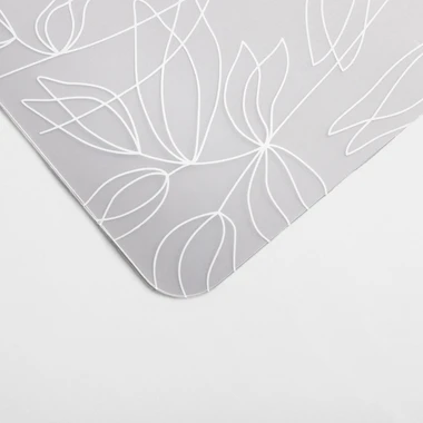 Prostírání bílé květy 43,5x28,5 cm