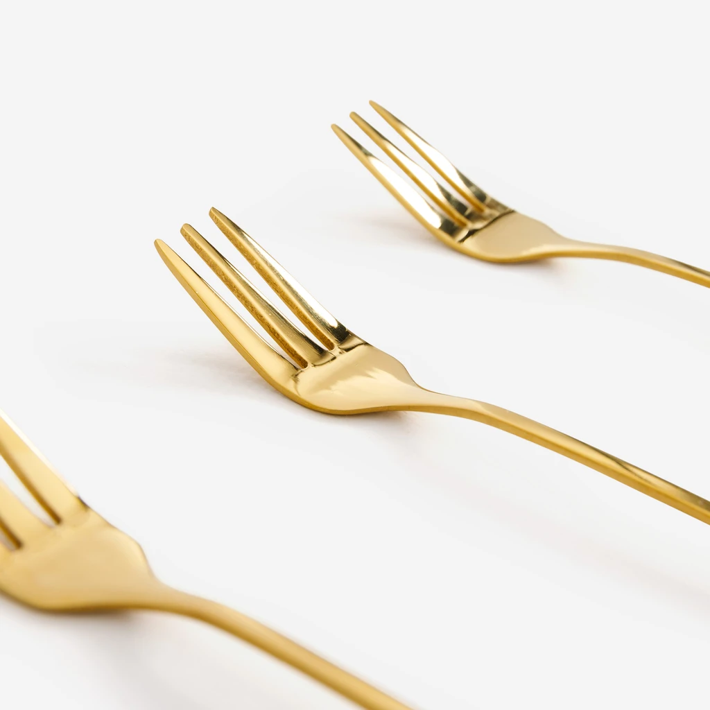 Sada vidliček s ozdobným koncem RUDOLF 4 ks