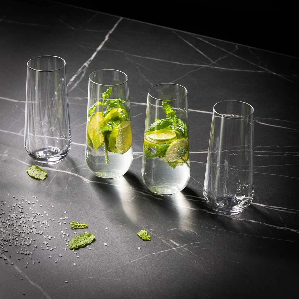 Sada 4 sklenic na koktejly SHAKE N°5 GIN & TONIC 380 ml