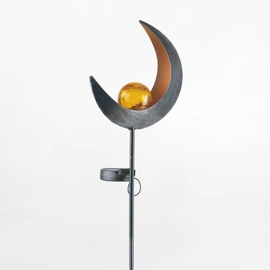 Venkovní solární LED dekorace IP44 PŮLMĚSÍC