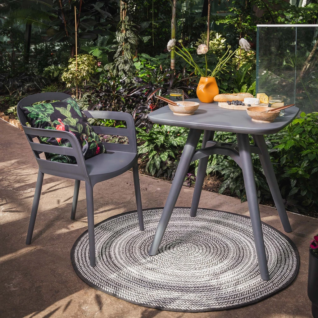 Kulatý boho koberec GINO 120 cm