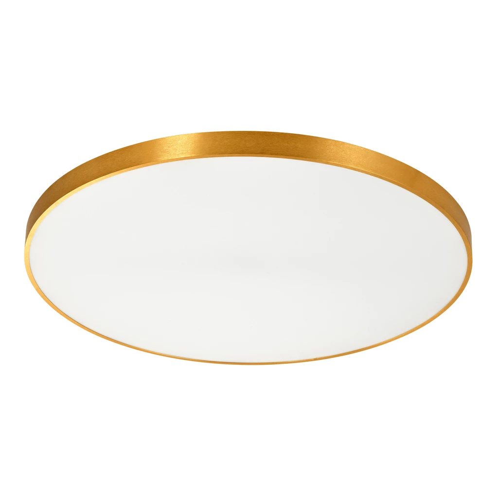 Zlaté kulaté stropní LED svítidlo SIERRA 80 cm
