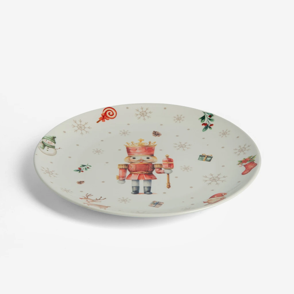Talíř na sváteční oběd NUTCRACKER 26,5 cm