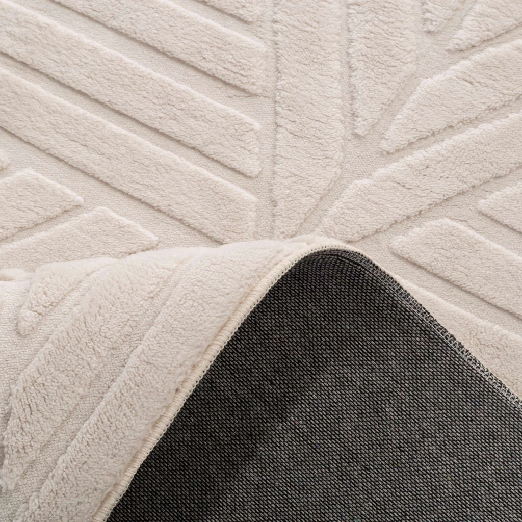 Moderní koberec MODERNO, krémový, 160x230 cm