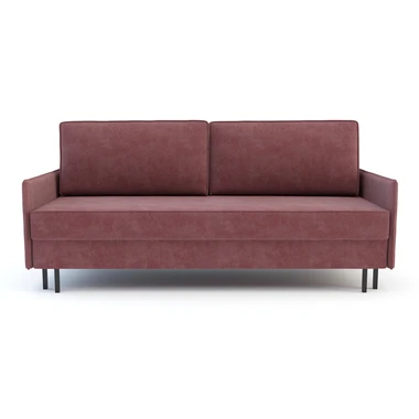 Růžová rozkládací pohovka NELLY