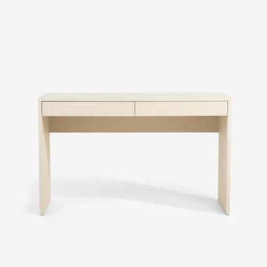 Psací stůl se zásuvkami písková barva MILLES