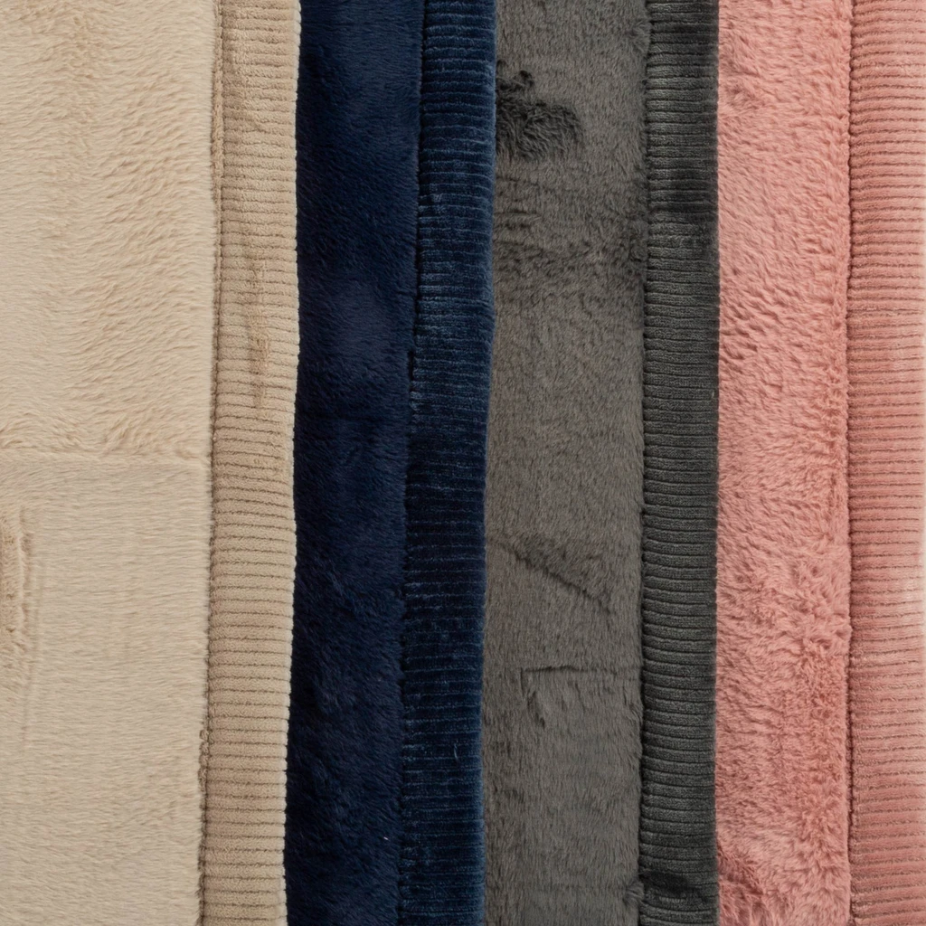 Koberec šedý PUFFY SOFT 80x80 cm