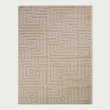 Béžový koberec LA CASA 3D 200x290 cm