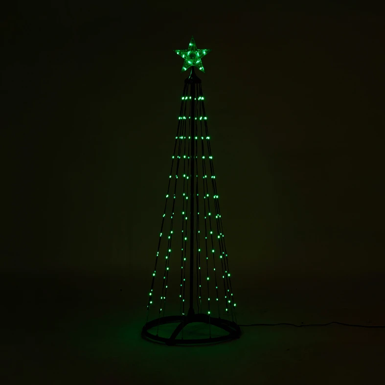 Dekorativní svítící vánoční stromeček LED