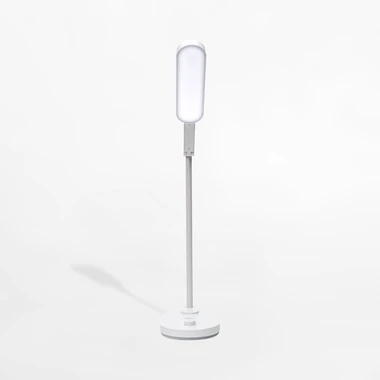 Bílá LED stolní lampa LUNA