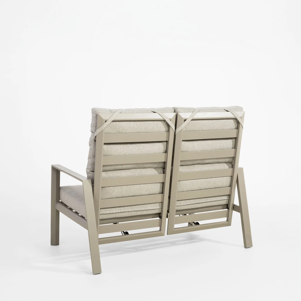 3místná zahradní pohovka s nastavitelným opěradlem NALANI