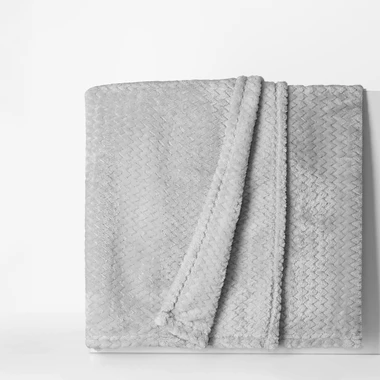 Šedá deka VIVIO 130x160 cm