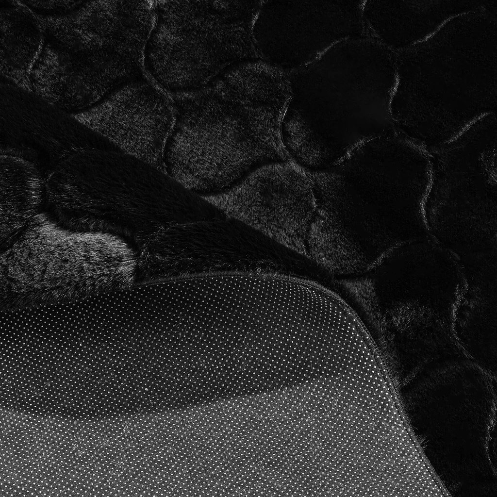 Koberec SENTEZ RABBIT 80x150 černý, mix