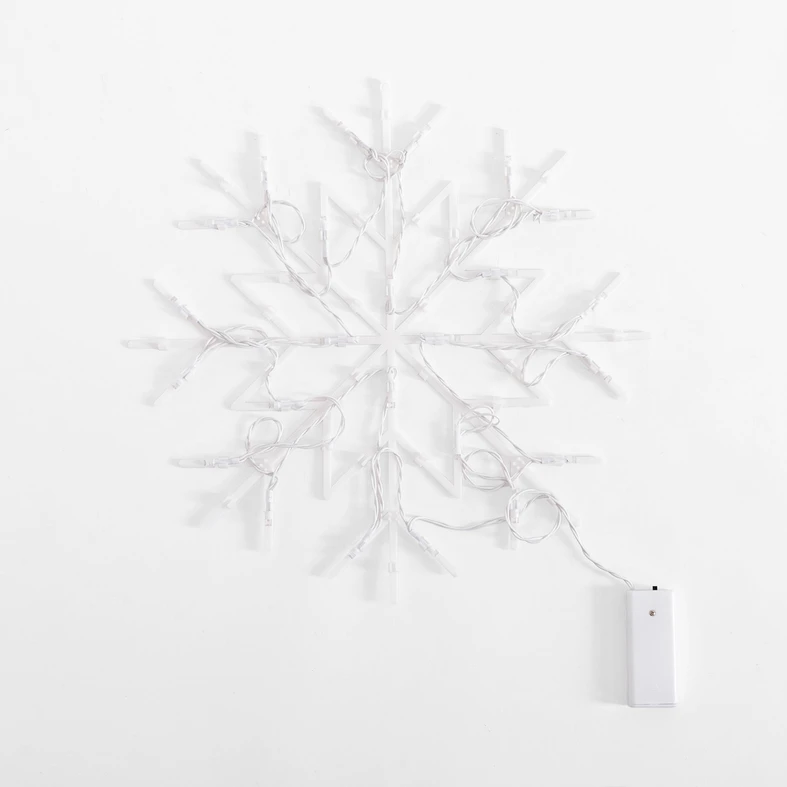 Vánoční dekorace LED bílá světlo teplé MIX