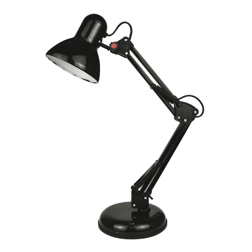 Černá stolní lampa GARITA T51S-BK