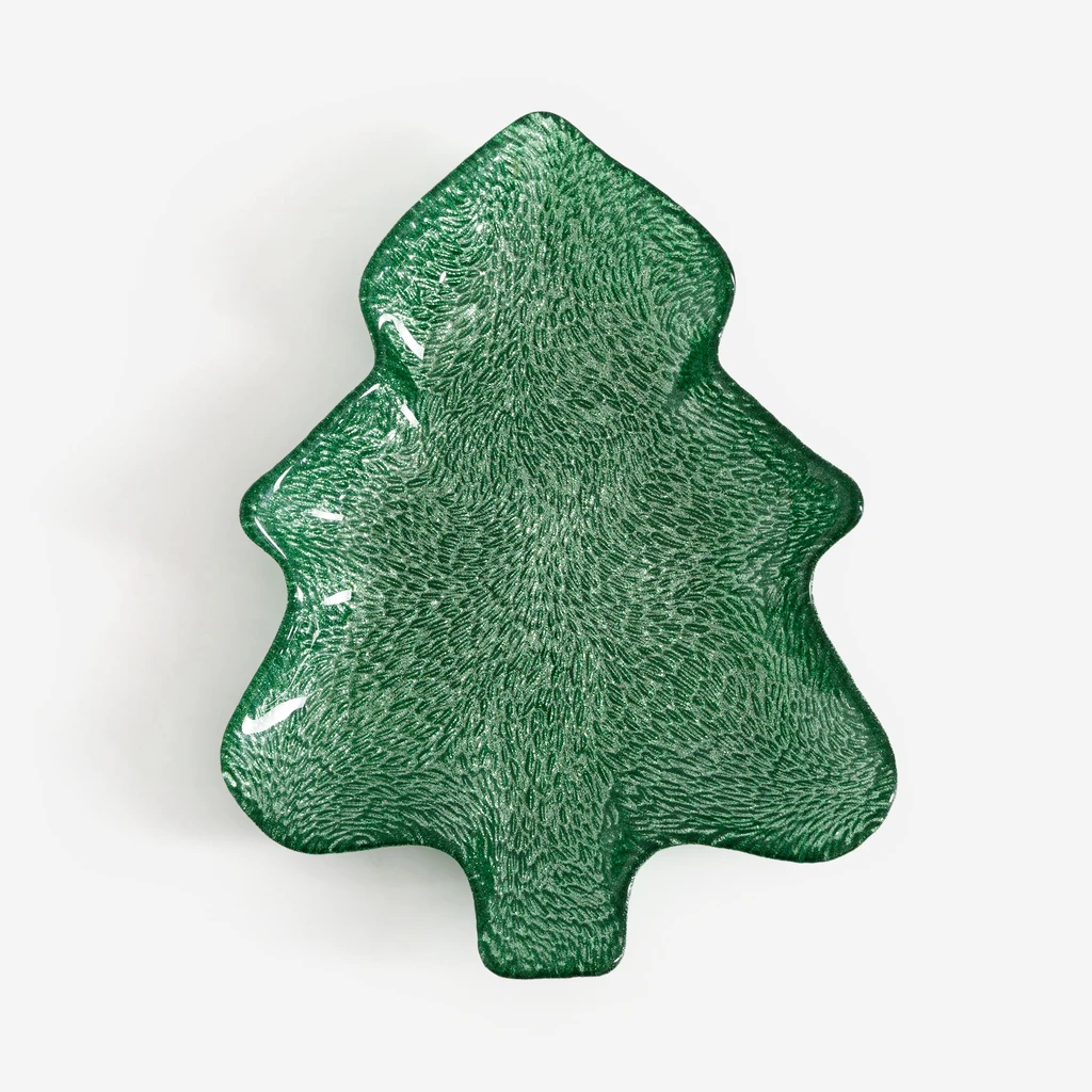 Vánoční servírovací miska Vánoční stromeček 22x29x4 cm MIX