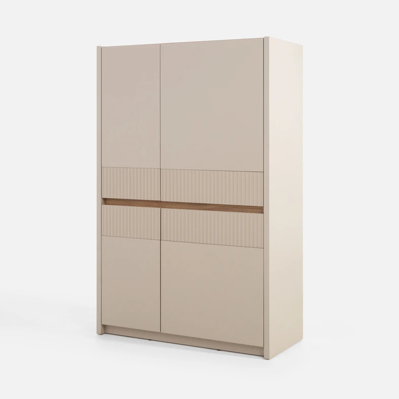 Komoda s osvětlením OAK SQUERE 95,3 cm