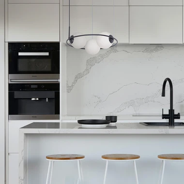 Závěsná svítidlo 3 koule PARVA černá