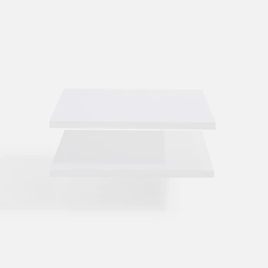 Sada 2 polic do jednodveřové skříně BEN bílá