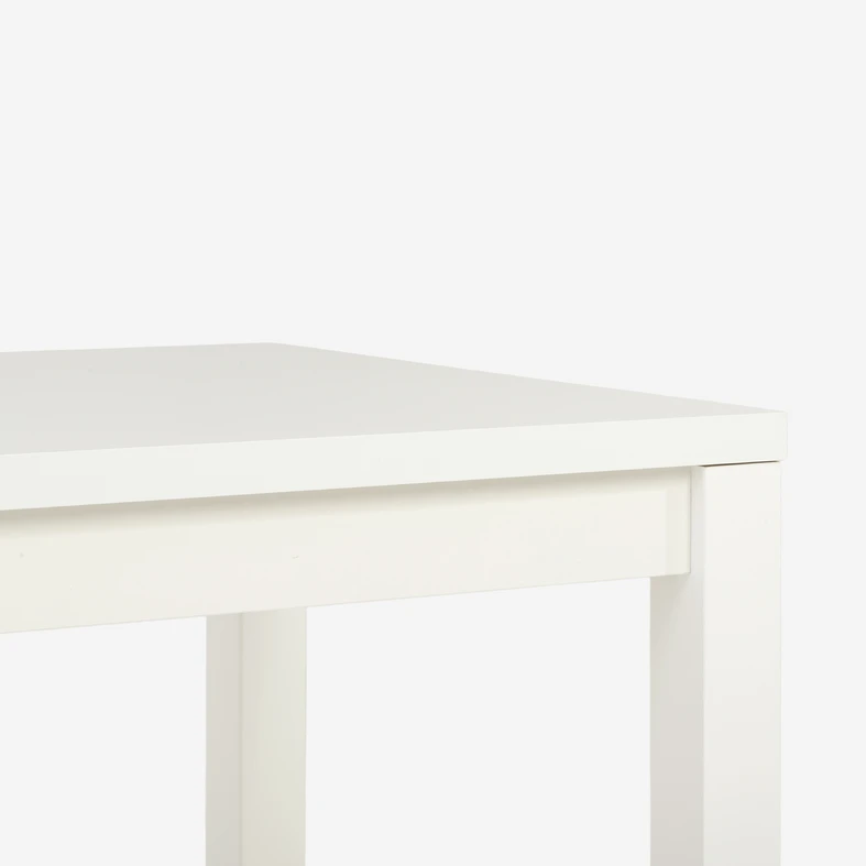 Rozkládací stůl bílý mat KELIN 138-178 cm