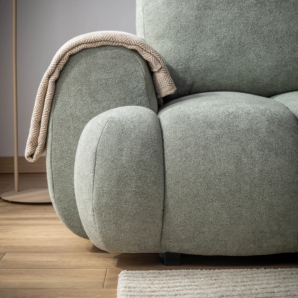 Rozkládací pohovka 3místná šalvějová PASSO