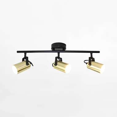 Černo-zlatá tříbodová světelná lišta ORO SIGNA