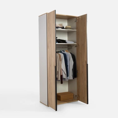 Dvoudveřová šatní skříň MAZE